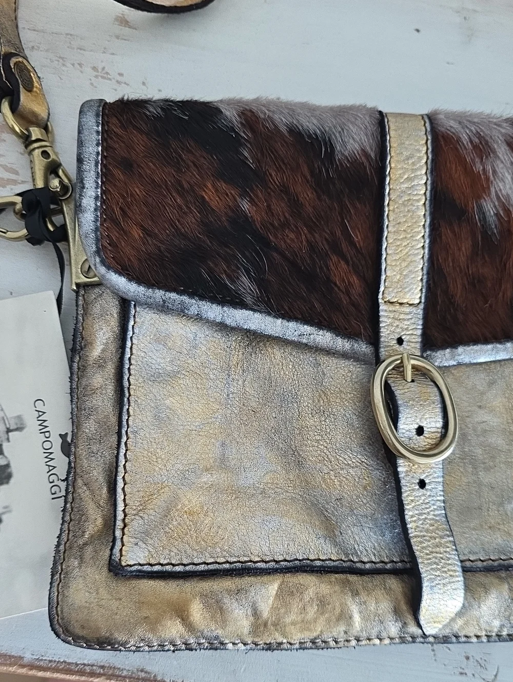 NWT Campomaggie Nancy Crossbody Shoulder Bag